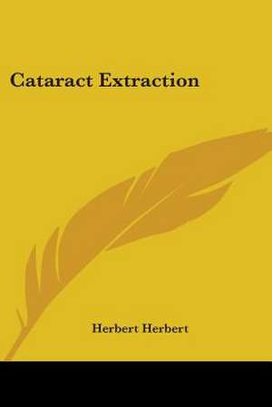 Cataract Extraction de Herbert Herbert