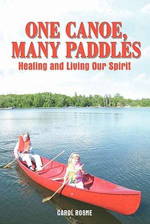 One Canoe, Many Paddles: Healing and Living Our Spirit de Carol Rogne