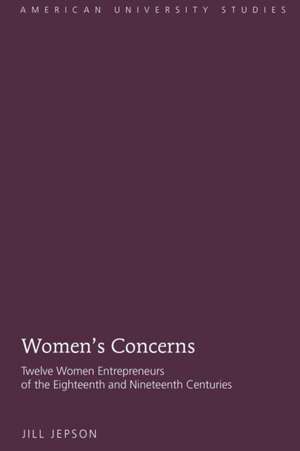 Women's Concerns de Jill Jepson