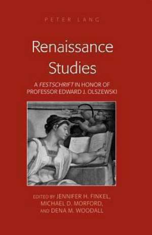 Renaissance Studies de Jennifer H. Finkel