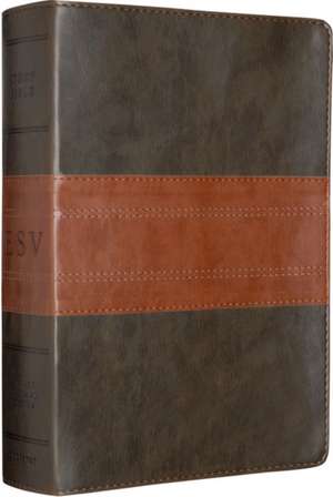 ESV Study Bible (TruTone, Forest/Tan, Trail Design) de Spck