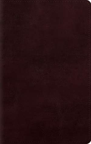 ESV Large Print Personal Size Bible (TruTone, Mahogany) de Spck