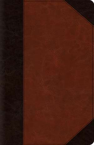 ESV Reference Bible (TruTone, Brown/Cordovan, Portfolio Design) de Spck