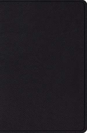 ESV Verse–by–Verse Reference Bible (Top Grain Leather, Black) de Spck