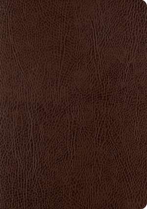 ESV Single Column Journaling Bible, Large Print (Bonded Leather, Mocha) de .