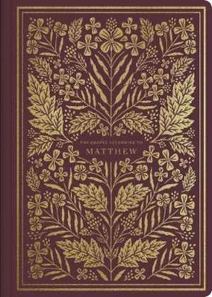 ESV Illuminated Scripture Journal – Matthew (Paperback) de Spck