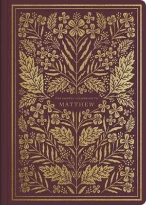 ESV Illuminated Scripture Journal: Matthew de Esv Bibles