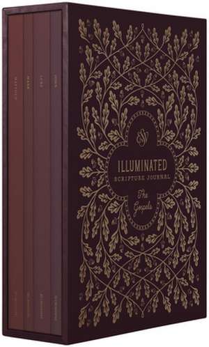 ESV Illuminated Scripture Journal: Gospels Set de Esv Bibles