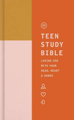 ESV Teen Study Bible (Hardcover, Desert Sun) de Jon Nielson