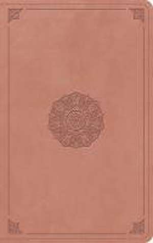 ESV Thinline Bible, Red Letter (Trutone, Blush Rose, Emblem Design)