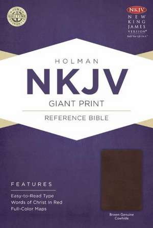 Giant Print Reference Bible-NKJV de Broadman & Holman Publishers