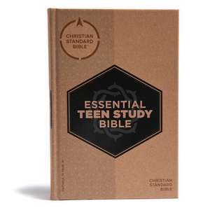 CSB Essential Teen Study Bible, Hardcover de Csb Bibles By Holman