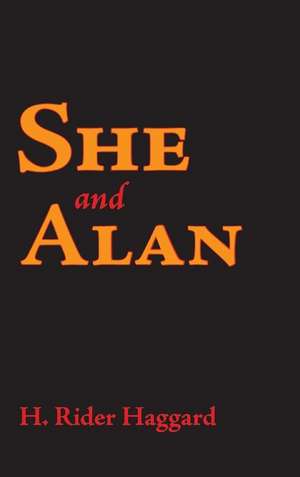 She and Allan, Large-Print Edition de H. Rider Haggard