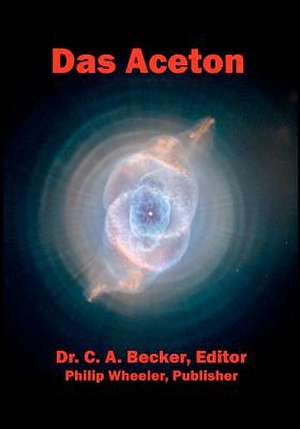 Das Aceton de C. A. Becker