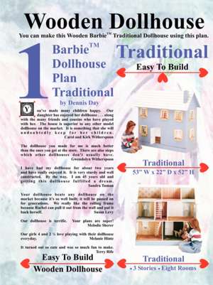 Barbie Dollhouse Plan Traditional de Dennis Day