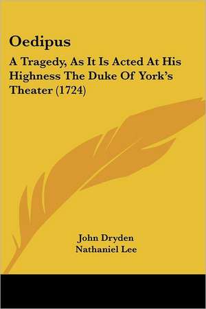 Oedipus de John Dryden