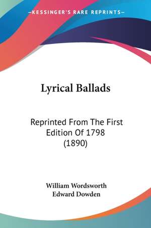 Lyrical Ballads de William Wordsworth