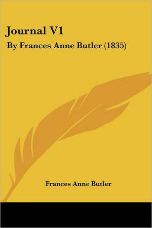 Journal V1 de Frances Anne Butler