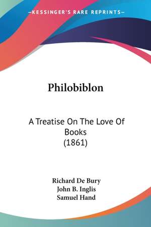 Philobiblon de Richard De Bury