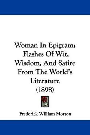 Woman In Epigram de Frederick William Morton