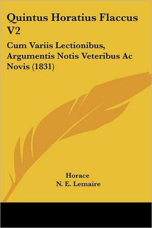 Quintus Horatius Flaccus V2 de Horace