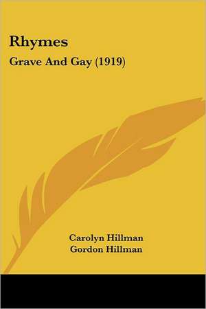 Rhymes de Carolyn Hillman