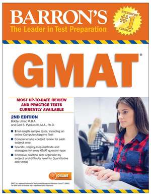 GMAT with Online Test de Barron's Educational Series