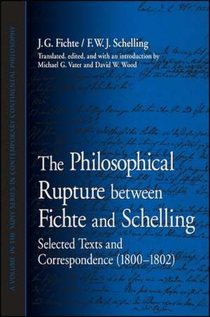 The Philosophical Rupture Between Fichte and Schelling