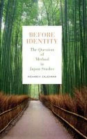 Before Identity de Richard F Calichman