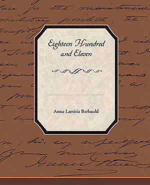 Eighteen Hundred and Eleven de Anna Letitia Barbauld