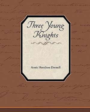 Three Young Knights de Annie Hamilton Donnell