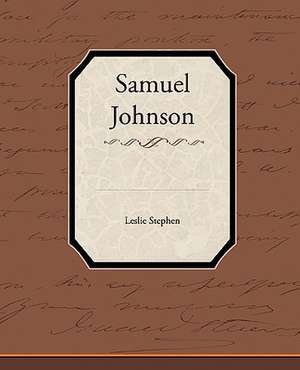 Samuel Johnson de Leslie Stephen