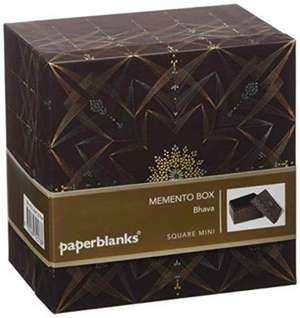 Paperblanks Bhava Kirikane Collection Memento Box Square Mini