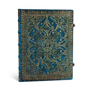 Paperblanks Azure Equinoxe Hardcover Ultra Lined Clasp Closure 144 Pg 120 GSM de Paperblanks