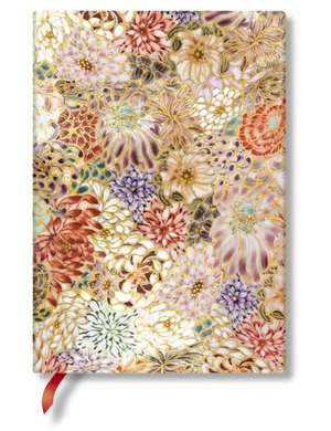 Paperblanks Kikka Michiko Miniatures Hardcover MIDI Lined Elastic Band Closure 144 Pg 120 GSM