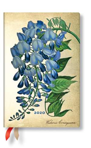 Blooming Wisteria Mini Horizontal 2020 Diary