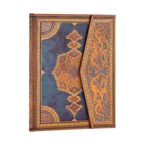 Safavid Indigo (Safavid Binding Art) Ultra Lined Hardcover Journal de Paperblanks