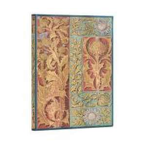 Paperblanks Wild Thistle Vox Botanica Softcover Flexi MIDI Lined Elastic Band Closure 176 Pg 100 GSM de Paperblanks