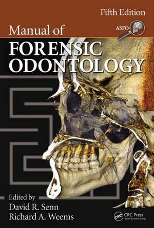 Manual of Forensic Odontology de David Greene