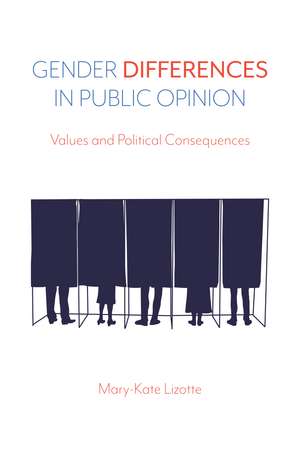 Gender Differences in Public Opinion: Values and Political Consequences de Mary-Kate Lizotte