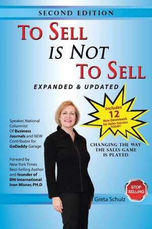 To Sell Is Not to Sell de Greta Schulz