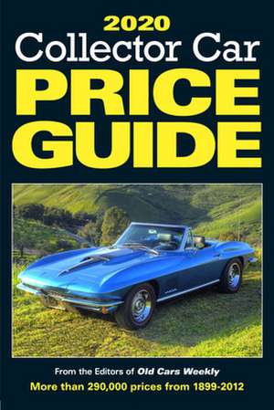 2020 Collector Car Price Guide de Old Cars Report Price Guide