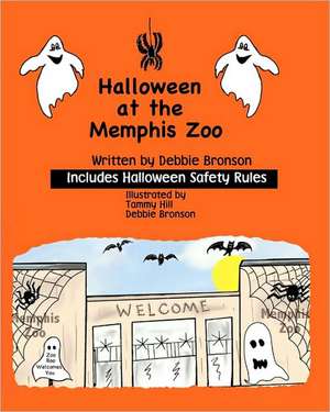 Halloween at the Memphis Zoo: A Coloring Book de Debbie Bronson