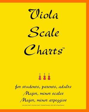 Viola Scale Charts de John A. Sarkett