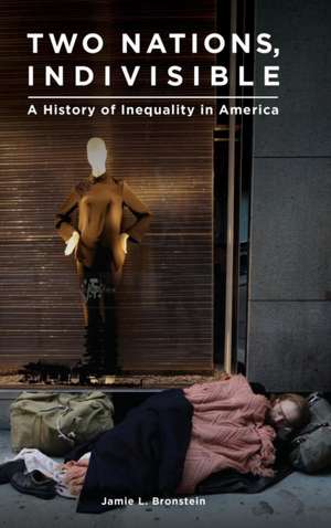 Two Nations, Indivisible: A History of Inequality in America de Jamie L. Bronstein