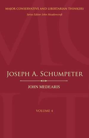 Joseph A. Schumpeter de Dr. John Medearis