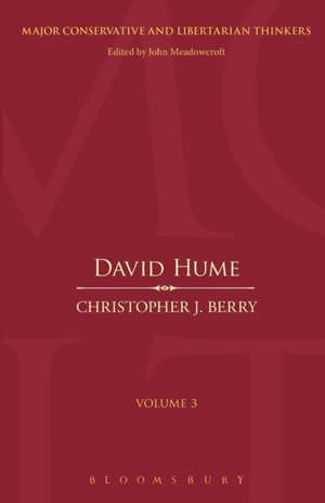 David Hume de Professor Christopher J. Berry