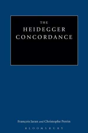 The Heidegger Concordance de Dr Francois Jaran