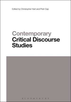 Contemporary Critical Discourse Studies de Prof Christopher Hart