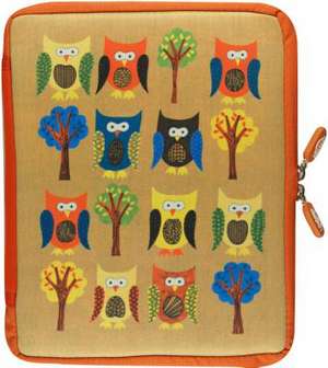 Owls NeoSkin iPad2 Neoprene Jacket: With Built-In Screen Protection de Peter Pauper Press